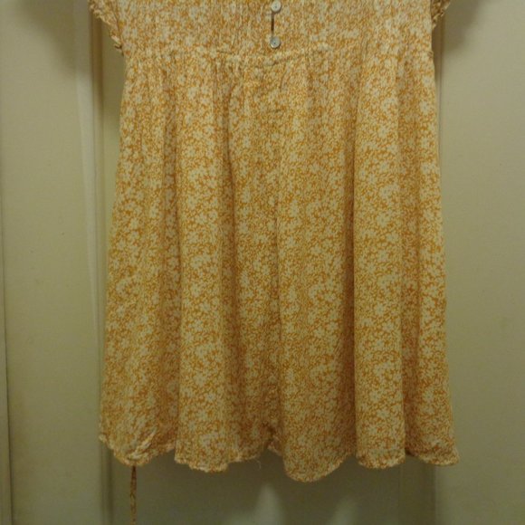 MUSTARD BOHO & FLOWERS BUY TOGETHER COUNTRY DRESS M/L - Picture 6 of 7